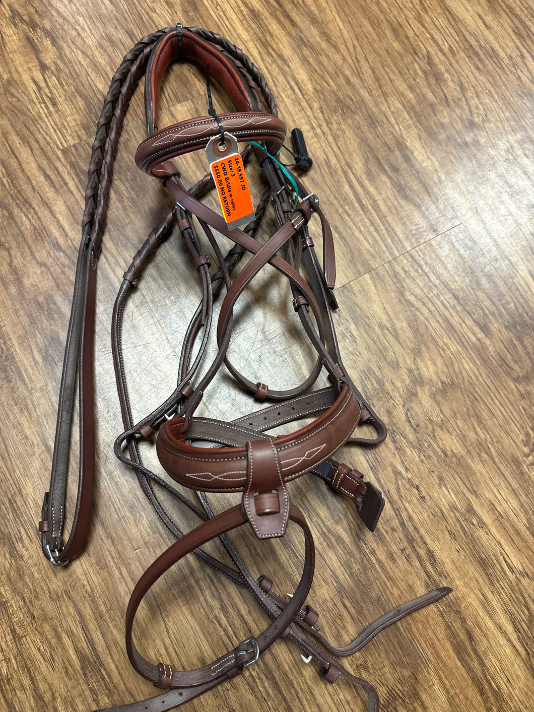 3 CWD bridle w reins